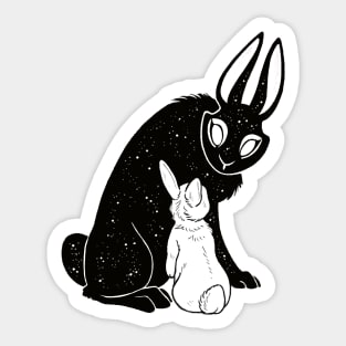 Nightsky Rabbit Sticker